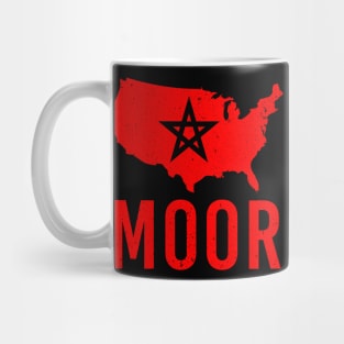 Moorish American America Amexem Moroccan Flag Mug